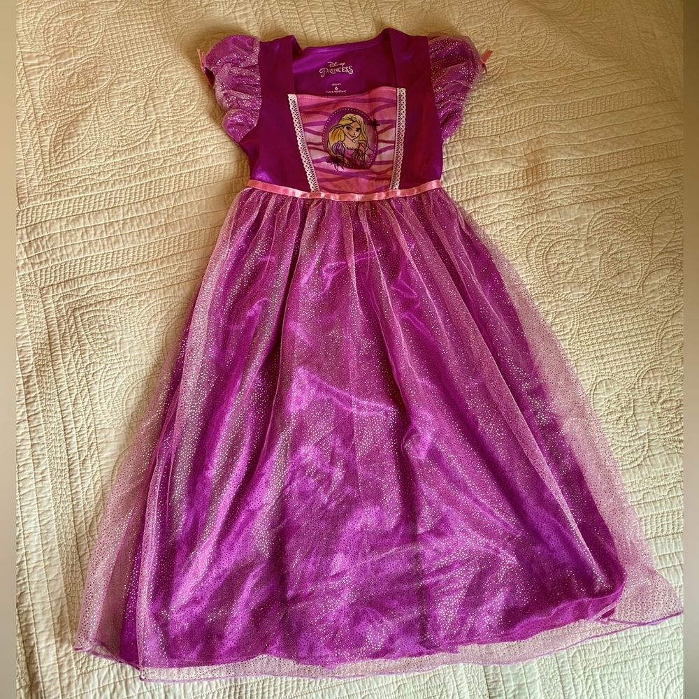 Disney Rapunzel Kids Nightgown Size 6